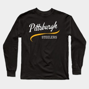 Steelers Wavy Long Sleeve T-Shirt
